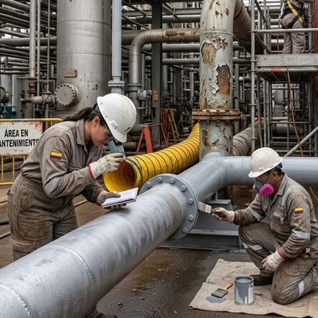 Preparación, tipo de pintura y calidad de aplicación como bases de un recubrimiento durable en Bogotá, Colombia. Montajes, Ingeniería y Construcción. MIC SAS.