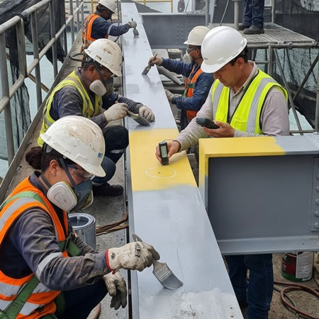 Referencias NACE, ISO 12944 y ASTM para proteger superficies metálicas de la corrosión en Bogotá, Colombia. Montajes, Ingeniería y Construcción. MIC SAS.