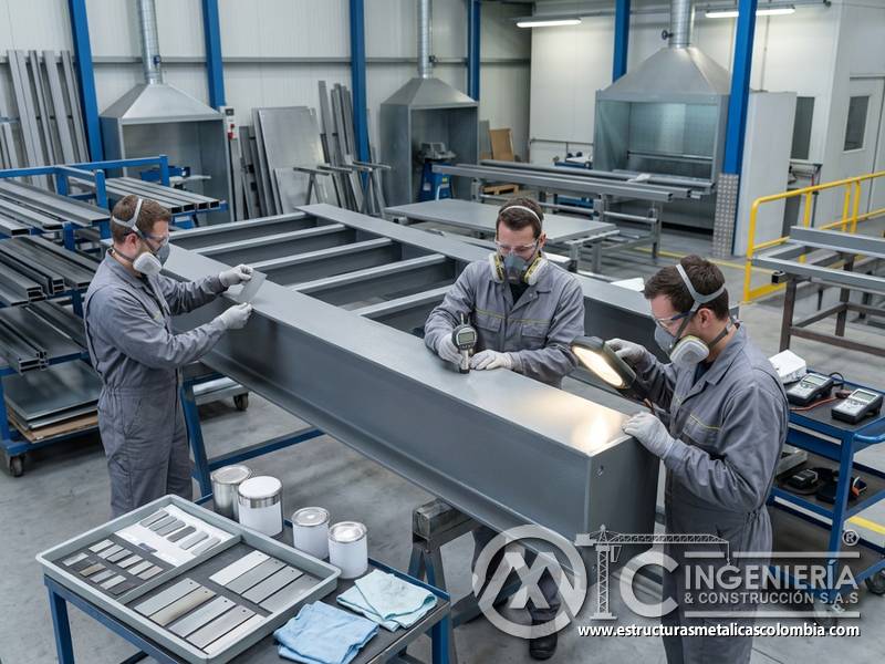 Requisitos de certificación transformados en recubrimientos industriales seguros y resistentes para metal en Bogotá, Colombia. Montajes, Ingeniería y Construcción. MIC SAS.