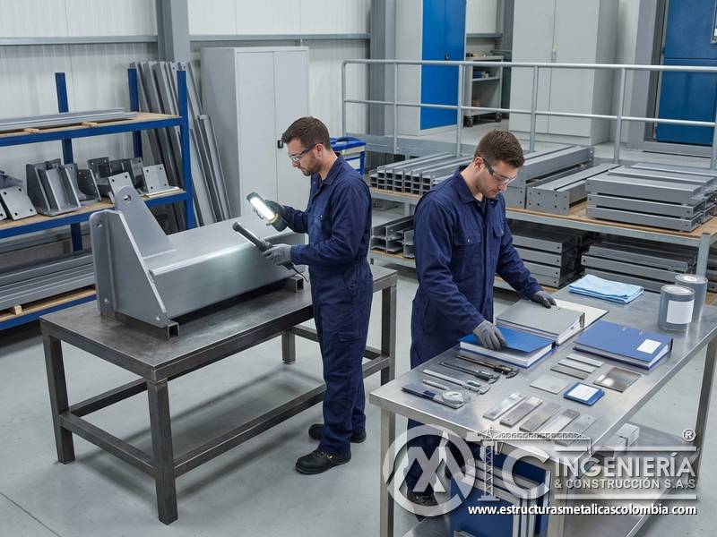 Documentación y cumplimiento en pintura industrial con certificados de conformidad para estructuras metálicas en Bogotá, Colombia. Montajes, Ingeniería y Construcción. MIC SAS.