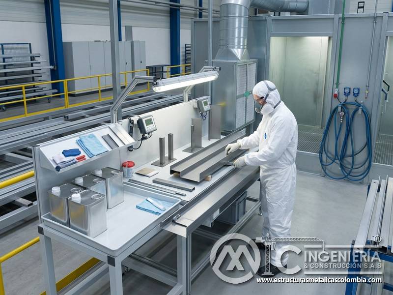 Prevención de derrames, contención limpia y protección ambiental en recubrimientos industriales en Bogotá, Colombia. Montajes, Ingeniería y Construcción. MIC SAS.