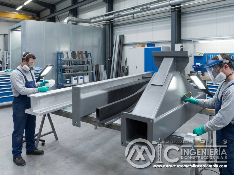 Criterios de durabilidad, preparación y control técnico para selección de pintura industrial en Bogotá, Colombia. Montajes, Ingeniería y Construcción. MIC SAS.