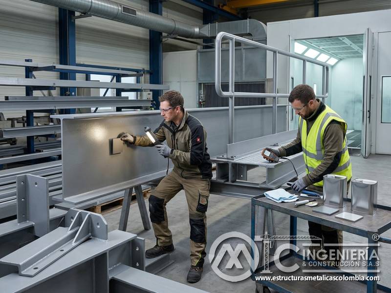 Sistema de recubrimiento industrial definido por requisitos locales, exposición ambiental y vida útil esperada en Bogotá, Colombia. Montajes, Ingeniería y Construcción. MIC SAS.