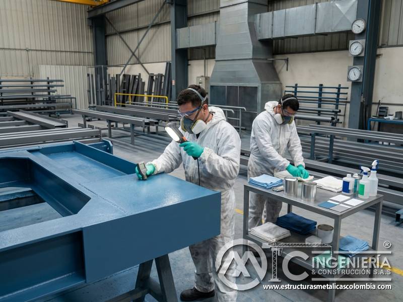 Gestión de residuos y verificación ambiental en aplicación de pintura industrial para superficies metálicas en Bogotá, Colombia. Montajes, Ingeniería y Construcción. MIC SAS.
