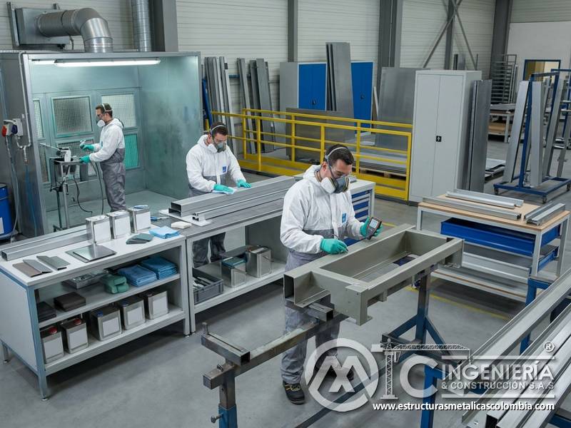Integración de normas de calidad, ambiente y seguridad en procesos de pintura industrial para metal en Bogotá, Colombia. Montajes, Ingeniería y Construcción. MIC SAS.