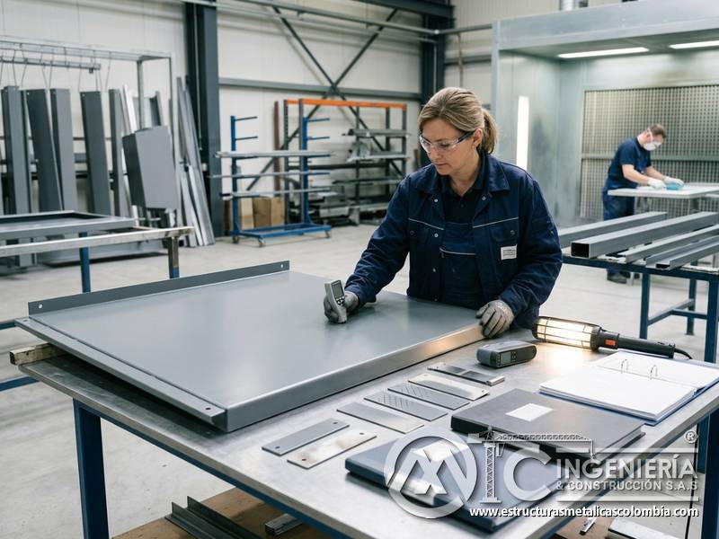 Estándares técnicos de organismos reguladores aplicados a recubrimientos industriales sobre estructuras metálicas en Bogotá, Colombia. Montajes, Ingeniería y Construcción. MIC SAS.