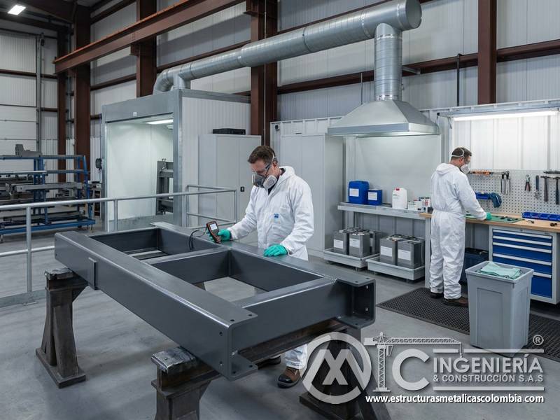 Reducción de impacto ambiental en servicio técnico de pintura industrial para superficies metálicas en Bogotá, Colombia. Montajes, Ingeniería y Construcción. MIC SAS.
