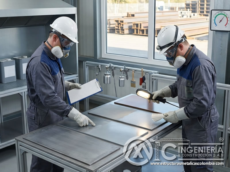 Selección de pintura anticorrosiva óptima para metal en Bogotá, Colombia. Montajes, Ingeniería y Construcción. MIC SAS.