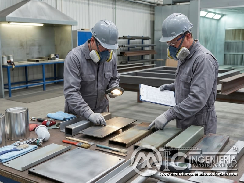 Recomendaciones del fabricante para pintura industrial en Bogotá, Colombia. Montajes, Ingeniería y Construcción. MIC SAS.
