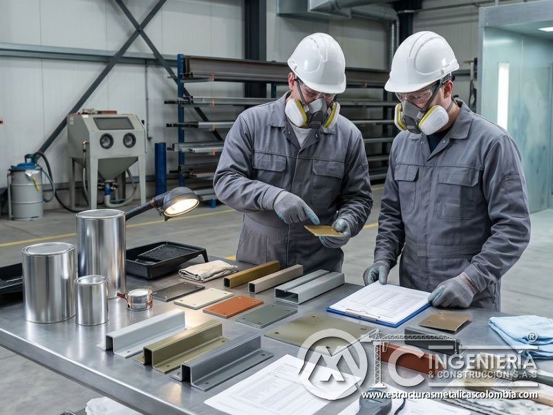 Selección de pintura industrial con resistencia química en Bogotá, Colombia. Montajes, Ingeniería y Construcción. MIC SAS.