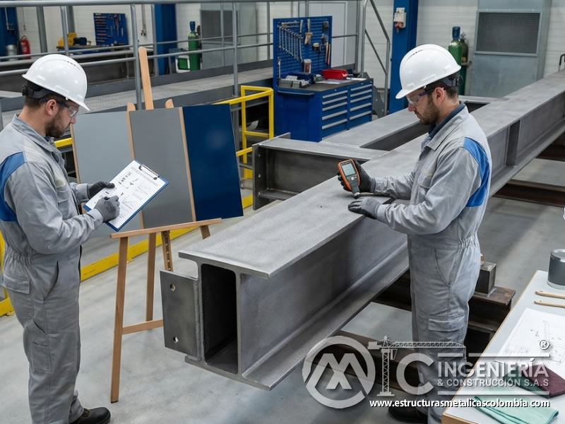 Control de calidad en selección de pintura industrial adecuada en Bogotá, Colombia. Montajes, Ingeniería y Construcción. MIC SAS.