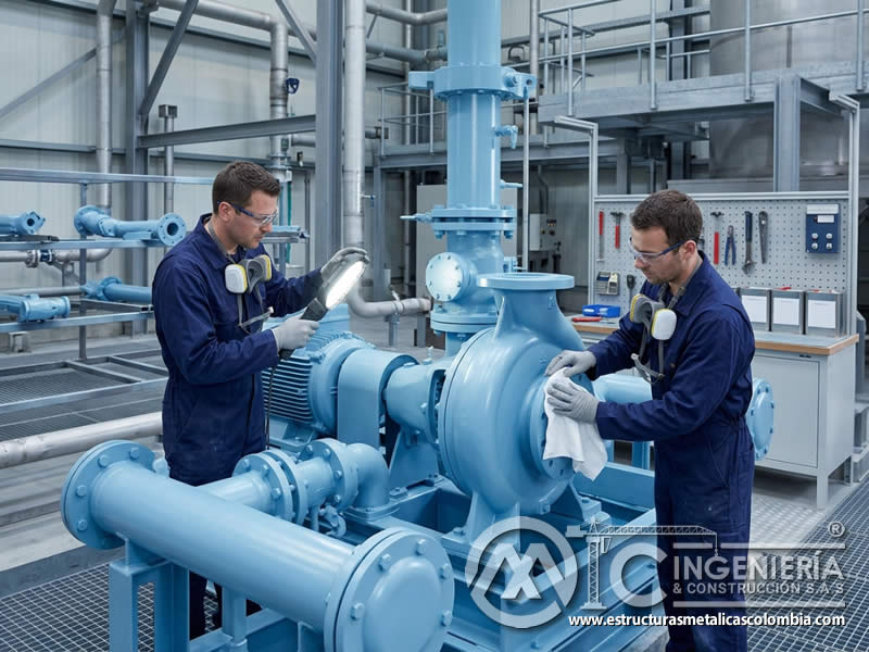 Razones para utilizar pintura industrial en equipos por corrosión, desgaste, limpieza, seguridad, visibilidad y mantenimiento en Bogotá, Colombia. Montajes, Ingeniería y Construcción. MIC SAS.