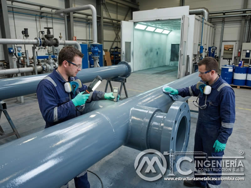 Desafíos de pintura industrial marítima por salinidad, inmersión, radiación, humedad, abrasión y agentes corrosivos en Bogotá, Colombia. Montajes, Ingeniería y Construcción. MIC SAS.