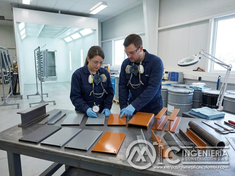 Selección de pintura industrial adecuada para estructuras metálicas según ambiente, sustrato, exposición y vida útil esperada en Bogotá, Colombia. Montajes, Ingeniería y Construcción. MIC SAS.
