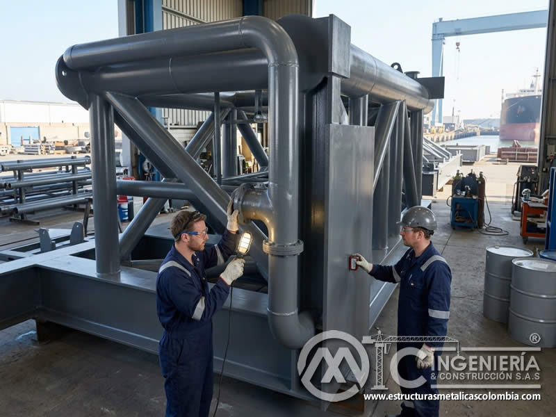 Tipos de pinturas industriales marítimas para protección anticorrosiva, resistencia salina, antiincrustante y acabado durable en Bogotá, Colombia. Montajes, Ingeniería y Construcción. MIC SAS.