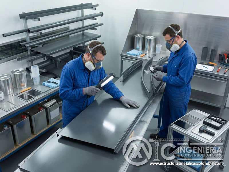 Mecanismos de acción de acelerantes de curado en pintura industrial para favorecer reacción, secado uniforme y película resistente en Bogotá, Colombia. Montajes, Ingeniería y Construcción. MIC SAS.