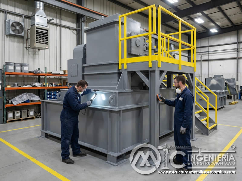 Importancia de la pintura industrial en la protección de activos, reducción de mantenimiento, seguridad visual y conservación de estructuras en Bogotá, Colombia. Montajes, Ingeniería y Construcción. MIC SAS.