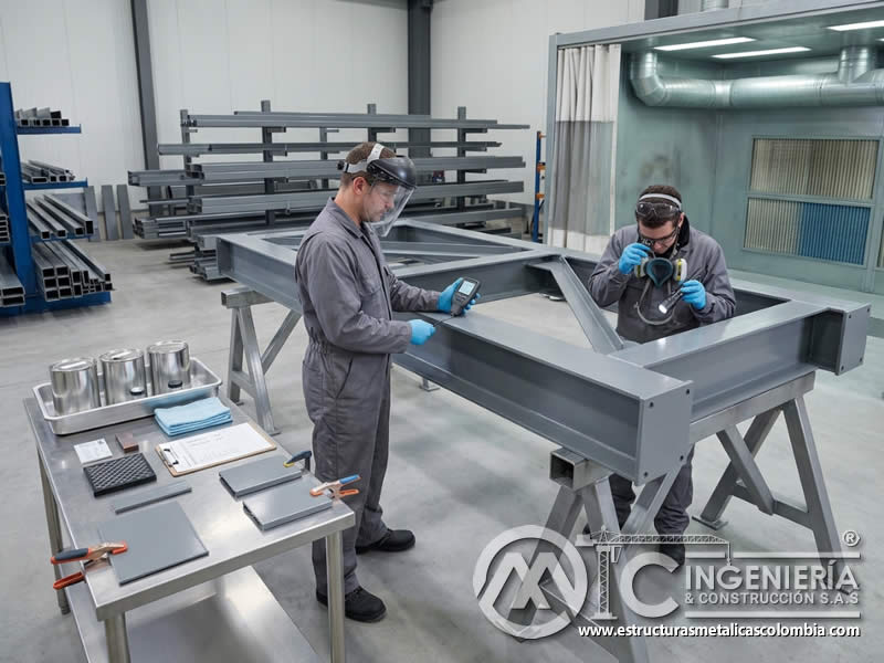 Inspección de recubrimientos industriales conforme a normas técnicas en Bogotá, Colombia. Montajes, Ingeniería y Construcción. MIC SAS.