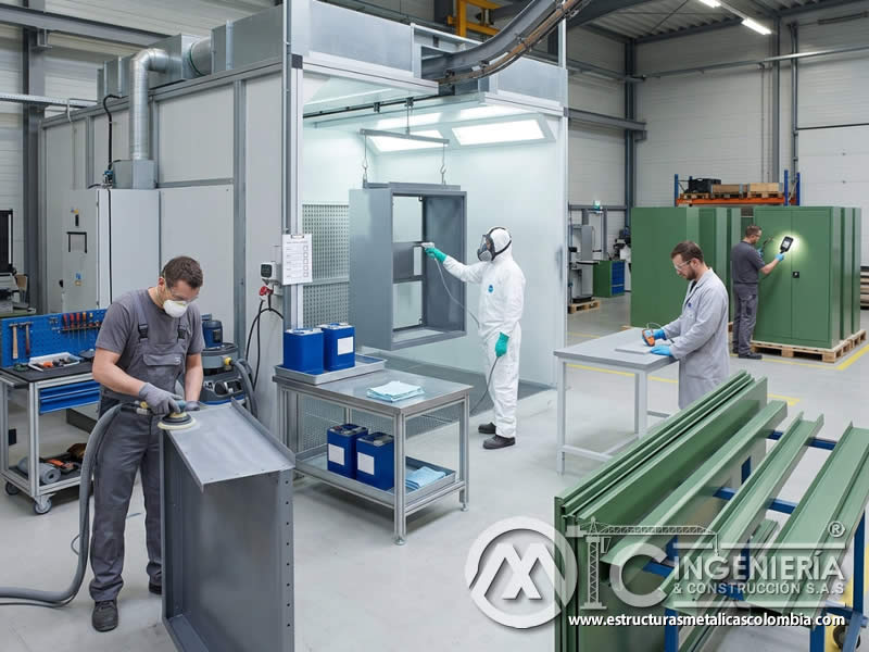 Gestión ISO 9001 en procesos de pintura industrial para metalmecánica en Bogotá, Colombia. Montajes, Ingeniería y Construcción. MIC SAS.