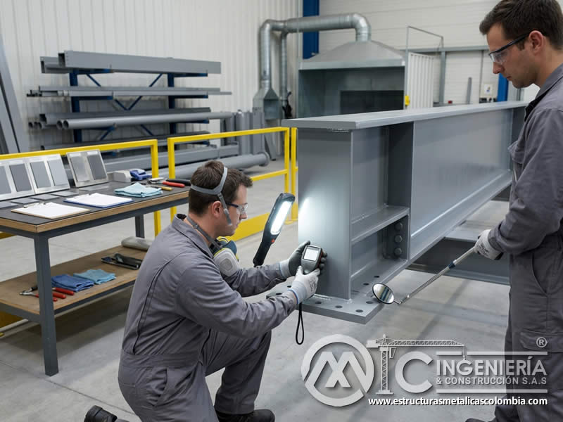 Criterios NACE para control de corrosión mediante pintura industrial en Bogotá, Colombia. Montajes, Ingeniería y Construcción. MIC SAS.