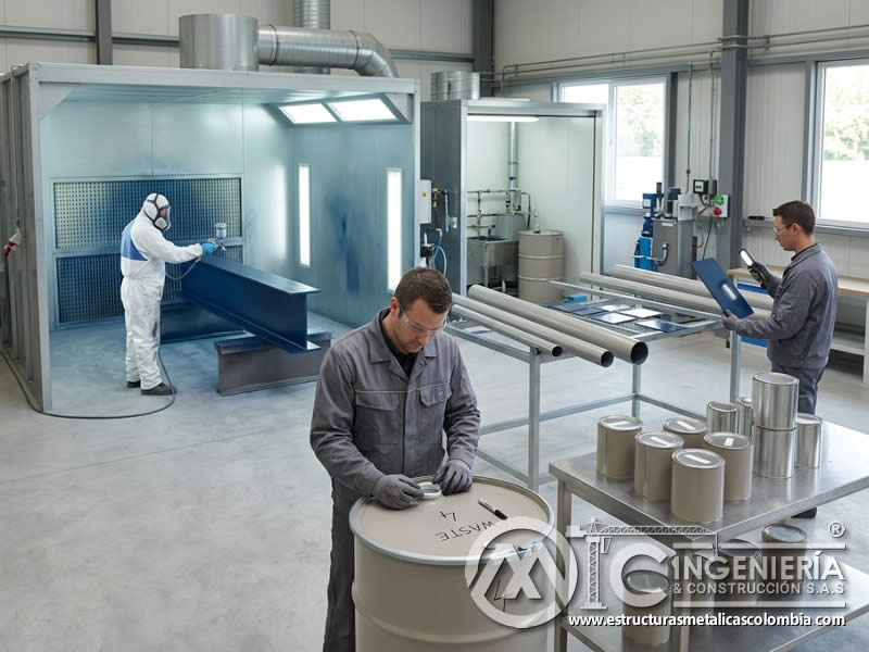 Regulaciones ambientales para pintura industrial y control de residuos en Bogotá, Colombia. Montajes, Ingeniería y Construcción. MIC SAS.