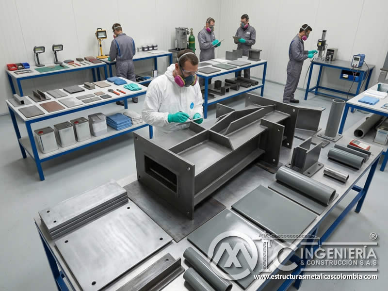 Pinturas industriales anticorrosivas epóxicas, poliuretánicas y ricas en zinc seleccionadas para ambientes corrosivos exigentes en Bogotá, Colombia. Montajes, Ingeniería y Construcción. MIC SAS.
