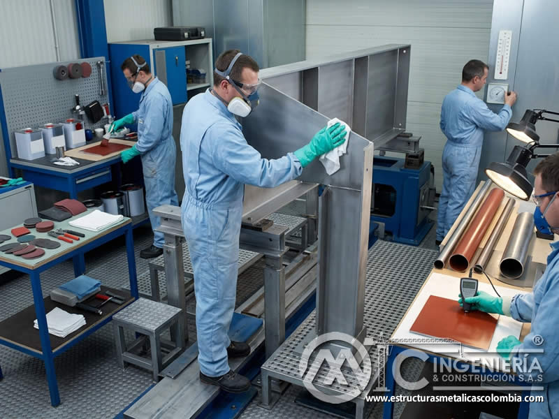 Factores de adherencia de pintura industrial según limpieza, imprimación, humedad, temperatura, espesor de película y técnica de aplicación en Bogotá, Colombia. Montajes, Ingeniería y Construcción. MIC SAS.