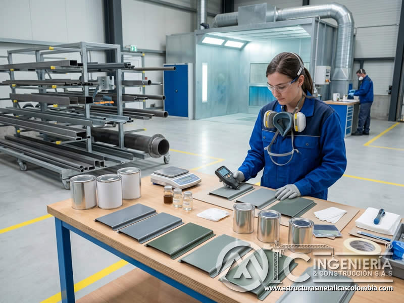 Inhibidores de corrosión en pinturas industriales como defensa química para reducir degradación metálica en ambientes agresivos en Bogotá, Colombia. Montajes, Ingeniería y Construcción. MIC SAS.