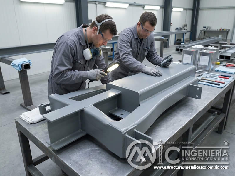 Principio de barrera física en pintura industrial con película continua y baja permeabilidad para protección anticorrosiva en Bogotá, Colombia. Montajes, Ingeniería y Construcción. MIC SAS.
