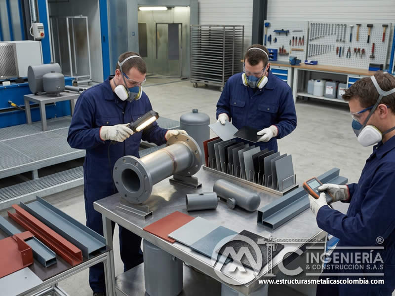 Selección de pinturas industriales resistentes a la abrasión según resina, espesor, sustrato, tránsito y ambiente de servicio en Bogotá, Colombia. Montajes, Ingeniería y Construcción. MIC SAS.