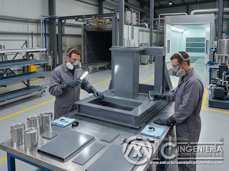 Pinturas de poliuretano para aplicaciones industriales y comerciales con durabilidad, flexibilidad y resistencia exterior en Bogotá, Colombia. Montajes, Ingeniería y Construcción. MIC SAS.
