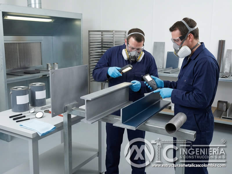 Tipos de pinturas de zinc industriales con sistemas orgánicos e inorgánicos para imprimación anticorrosiva y protección de acero en Bogotá, Colombia. Montajes, Ingeniería y Construcción. MIC SAS.