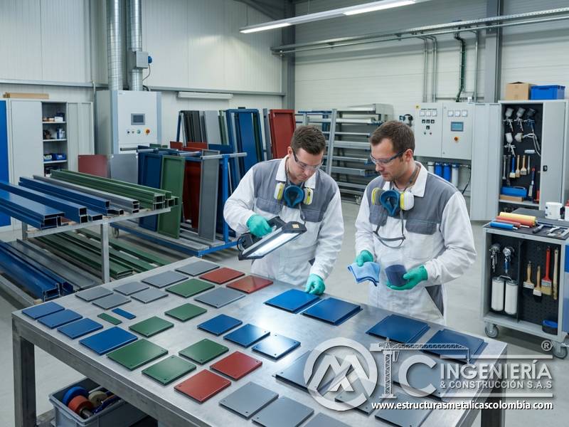 Pigmentos inorgánicos de alta estabilidad para color industrial duradero en Bogotá, Colombia. Montajes, Ingeniería y Construcción. MIC SAS.