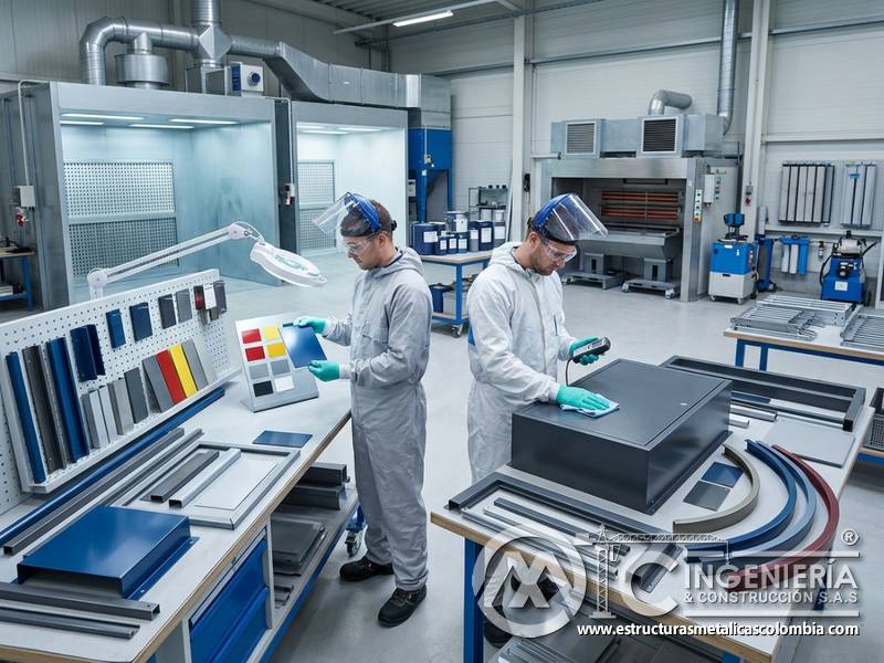 Recubrimientos avanzados con nanotecnología para color industrial durable en Bogotá, Colombia. Montajes, Ingeniería y Construcción. MIC SAS.