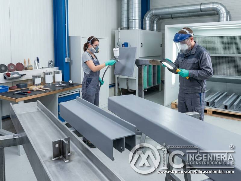 Imprimaciones de alta calidad como base de recubrimientos industriales duraderos en Bogotá, Colombia. Montajes, Ingeniería y Construcción. MIC SAS.
