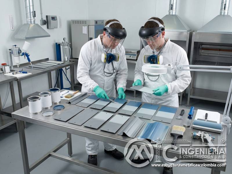 Compatibilidad de productos en sistemas de recubrimiento industrial en Bogotá, Colombia. Montajes, Ingeniería y Construcción. MIC SAS.