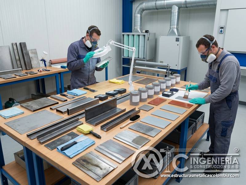Imprimación adecuada para diferentes materiales y mejor adherencia en Bogotá, Colombia. Montajes, Ingeniería y Construcción. MIC SAS.