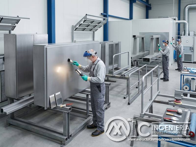 Curado y secado adecuados para adherencia de recubrimientos industriales en Bogotá, Colombia. Montajes, Ingeniería y Construcción. MIC SAS.