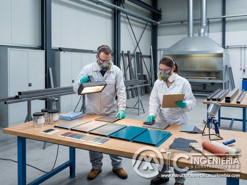 Aditivos estabilizadores UV para pintura industrial resistente a decoloración en Bogotá, Colombia. Montajes, Ingeniería y Construcción. MIC SAS.