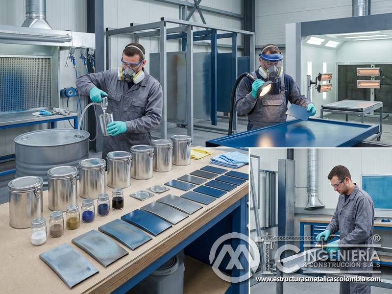 Incorporación de aditivos UV en recubrimientos para conservar color en Bogotá, Colombia. Montajes, Ingeniería y Construcción. MIC SAS.