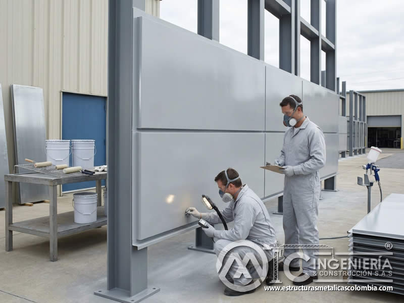 Pinturas acrílicas exteriores con resistencia a intemperie y UV en Bogotá, Colombia. Montajes, Ingeniería y Construcción. MIC SAS.