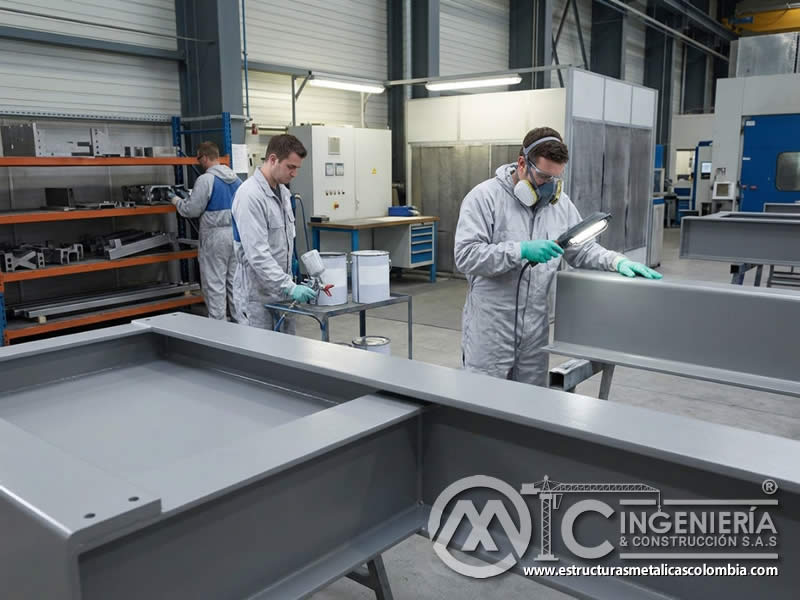 Pinturas acrílicas industriales para recubrimientos versátiles en Bogotá, Colombia. Montajes, Ingeniería y Construcción. MIC SAS.