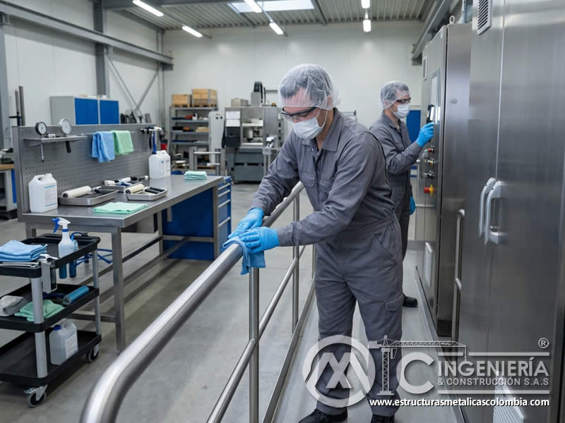 Actividad antimicrobiana en recubrimientos industriales higiénicos en Bogotá, Colombia. Montajes, Ingeniería y Construcción. MIC SAS.