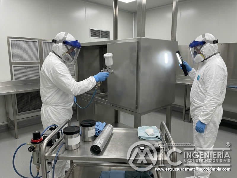 Recubrimientos antimicrobianos para quirófanos y áreas críticas en Bogotá, Colombia. Montajes, Ingeniería y Construcción. MIC SAS.