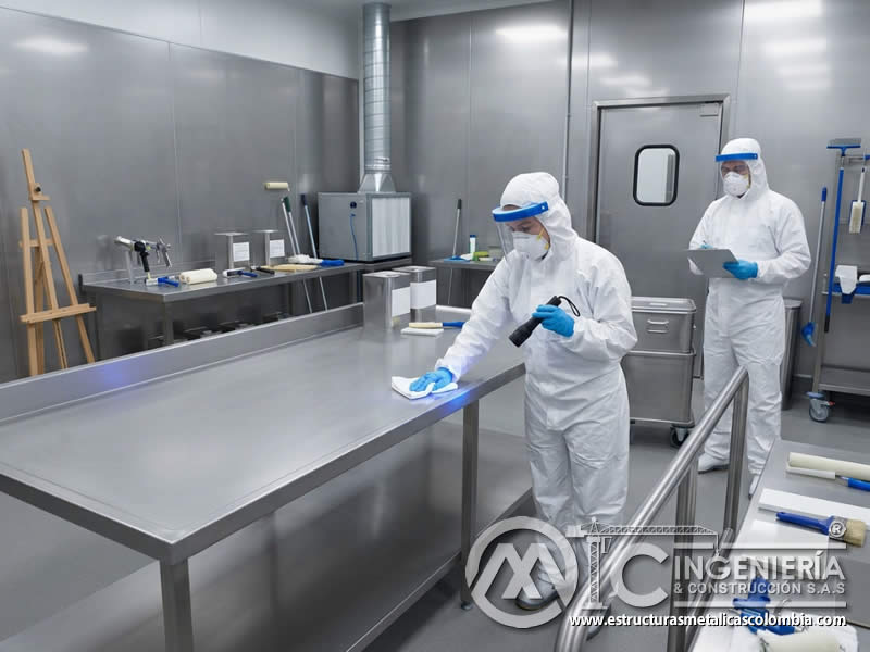 Prevención de biopelículas con pinturas antimicrobianas en Bogotá, Colombia. Montajes, Ingeniería y Construcción. MIC SAS.