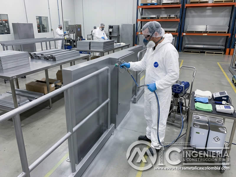 Amplio espectro antimicrobiano en pinturas industriales en Bogotá, Colombia. Montajes, Ingeniería y Construcción. MIC SAS.