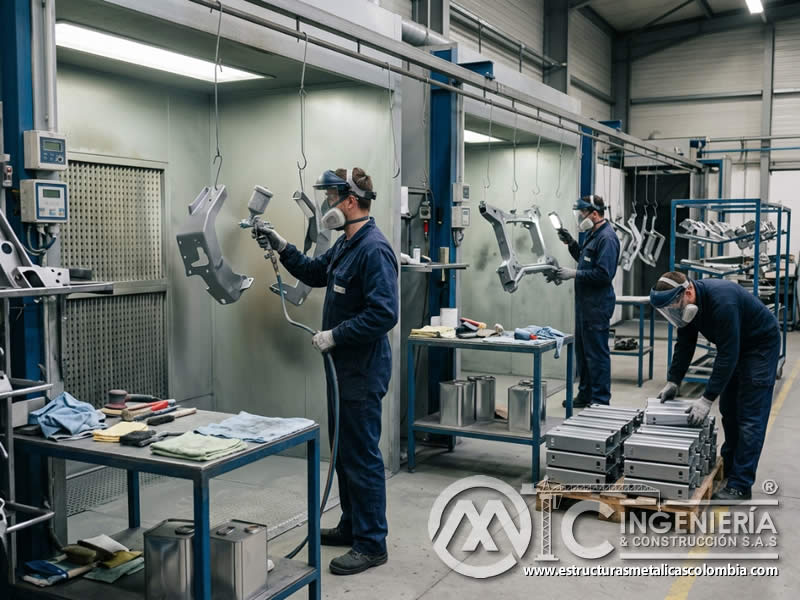 Recubrimientos de zinc para componentes automotrices metálicos en Bogotá, Colombia. Montajes, Ingeniería y Construcción. MIC SAS.