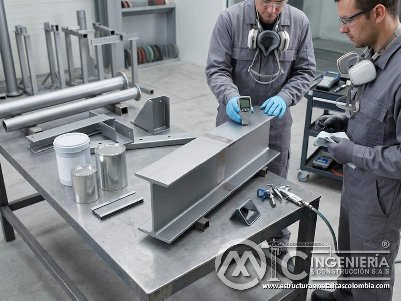 Aditivos en pinturas de zinc para mejorar aplicación industrial en Bogotá, Colombia. Montajes, Ingeniería y Construcción. MIC SAS.