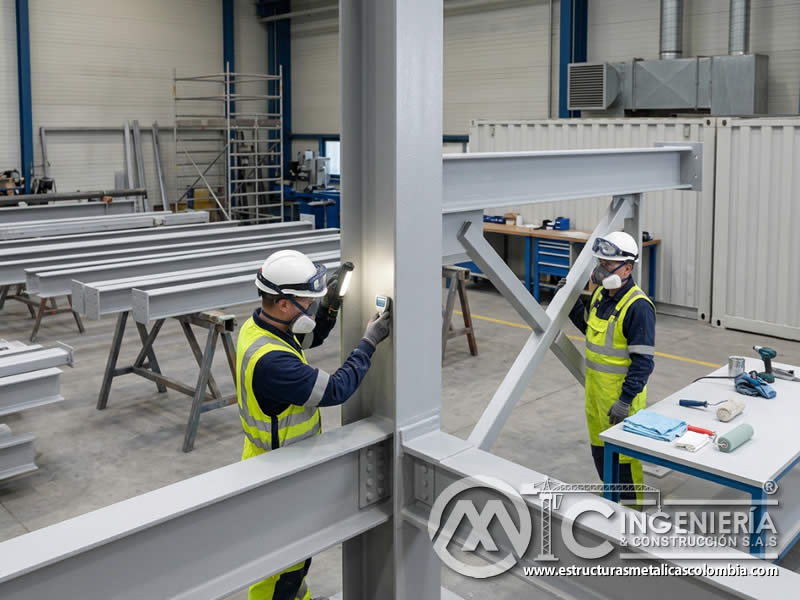 Pinturas ignífugas para protección pasiva contra fuego en Bogotá, Colombia. Montajes, Ingeniería y Construcción. MIC SAS.