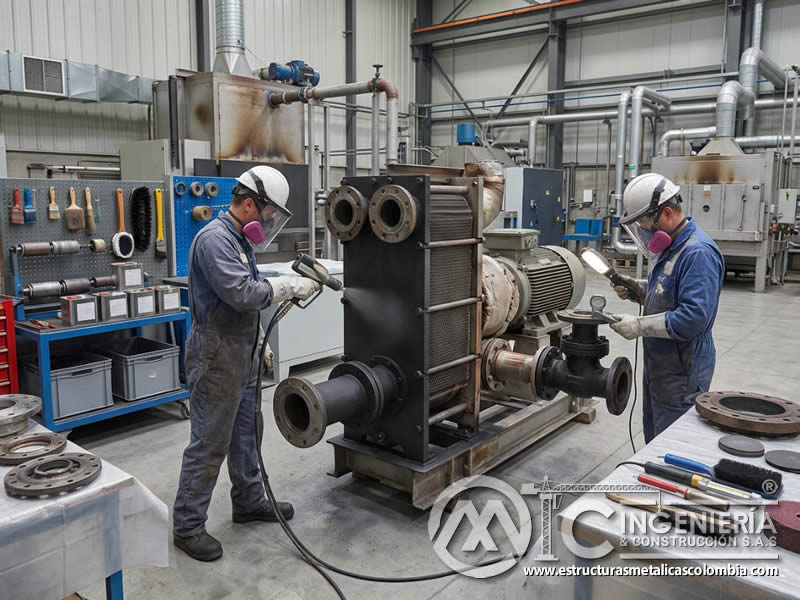 Pinturas de alta temperatura para generación de energía en Bogotá, Colombia. Montajes, Ingeniería y Construcción. MIC SAS.